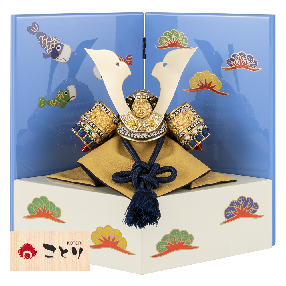 8g107 0509 コンパクトデザイン五月人形の工房ことり